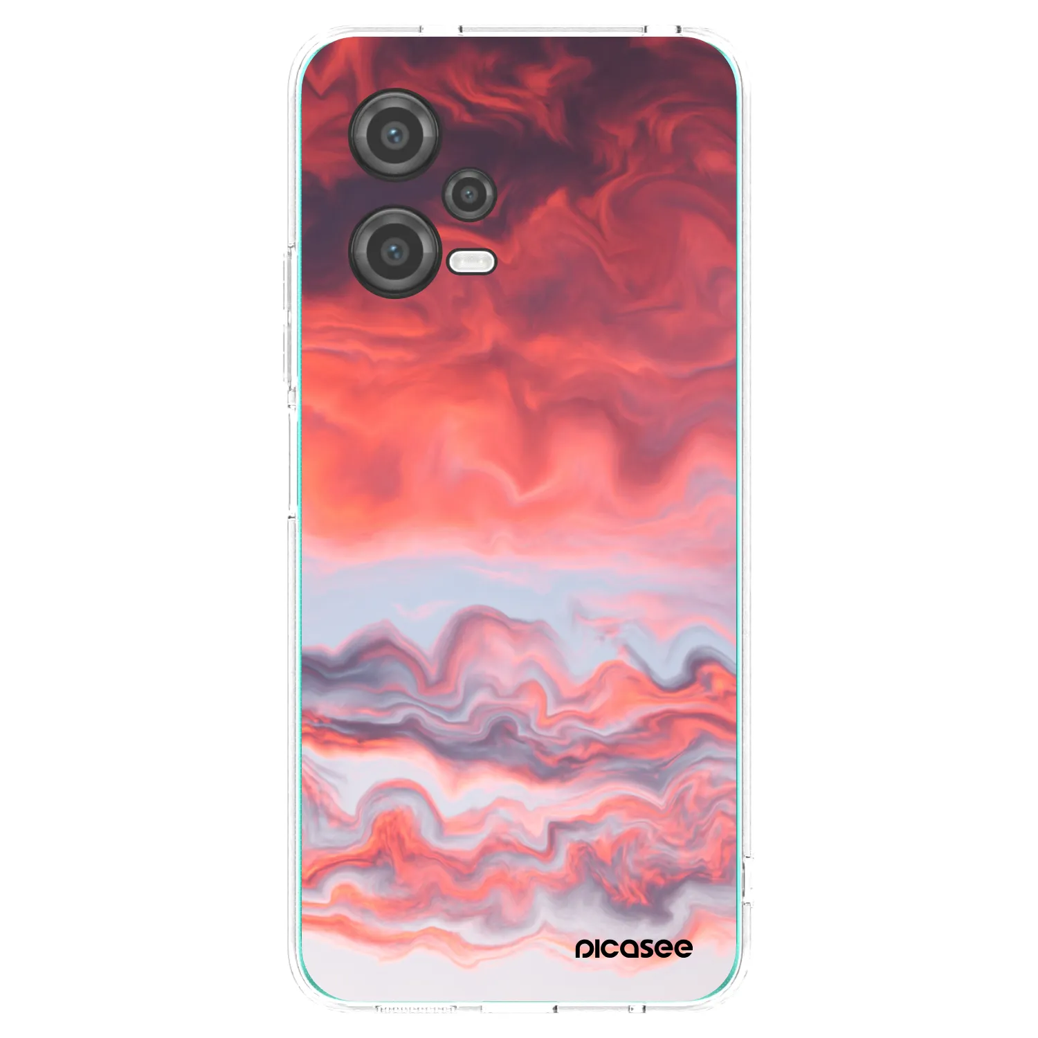 Picasee silikonový průhledný obal pro Xiaomi Poco X5 - Sunset