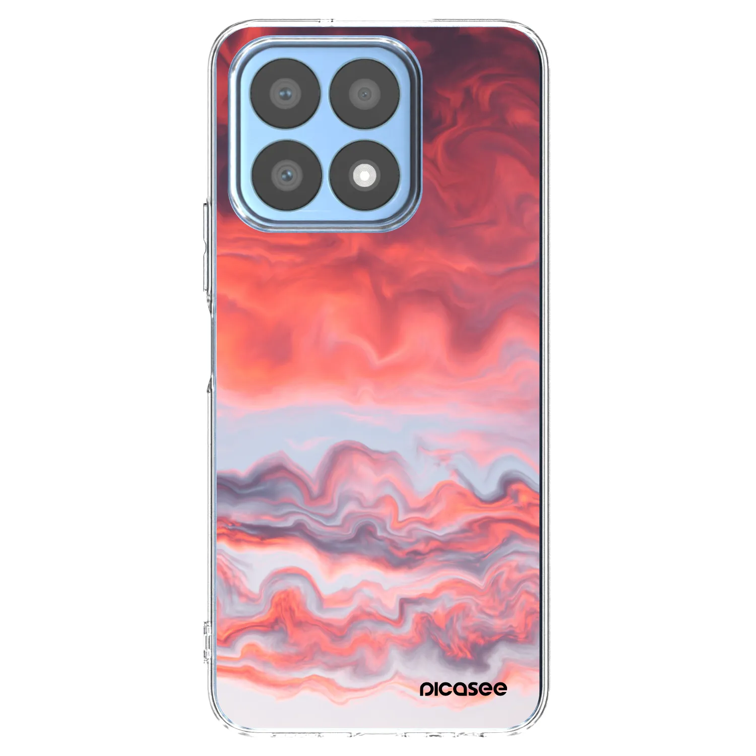 Picasee silikonový průhledný obal pro Honor X8a - Sunset