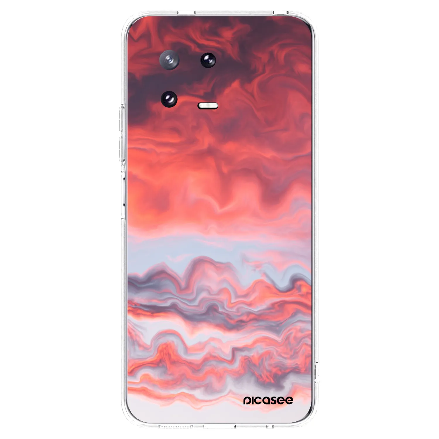 Picasee silikonový průhledný obal pro Xiaomi 13 Pro - Sunset