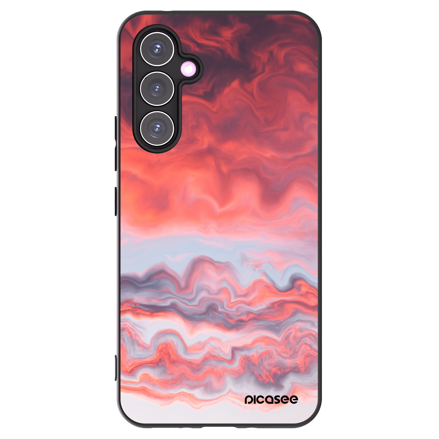 Picasee silikonový černý obal pro Samsung Galaxy A54 5G A546B - Sunset