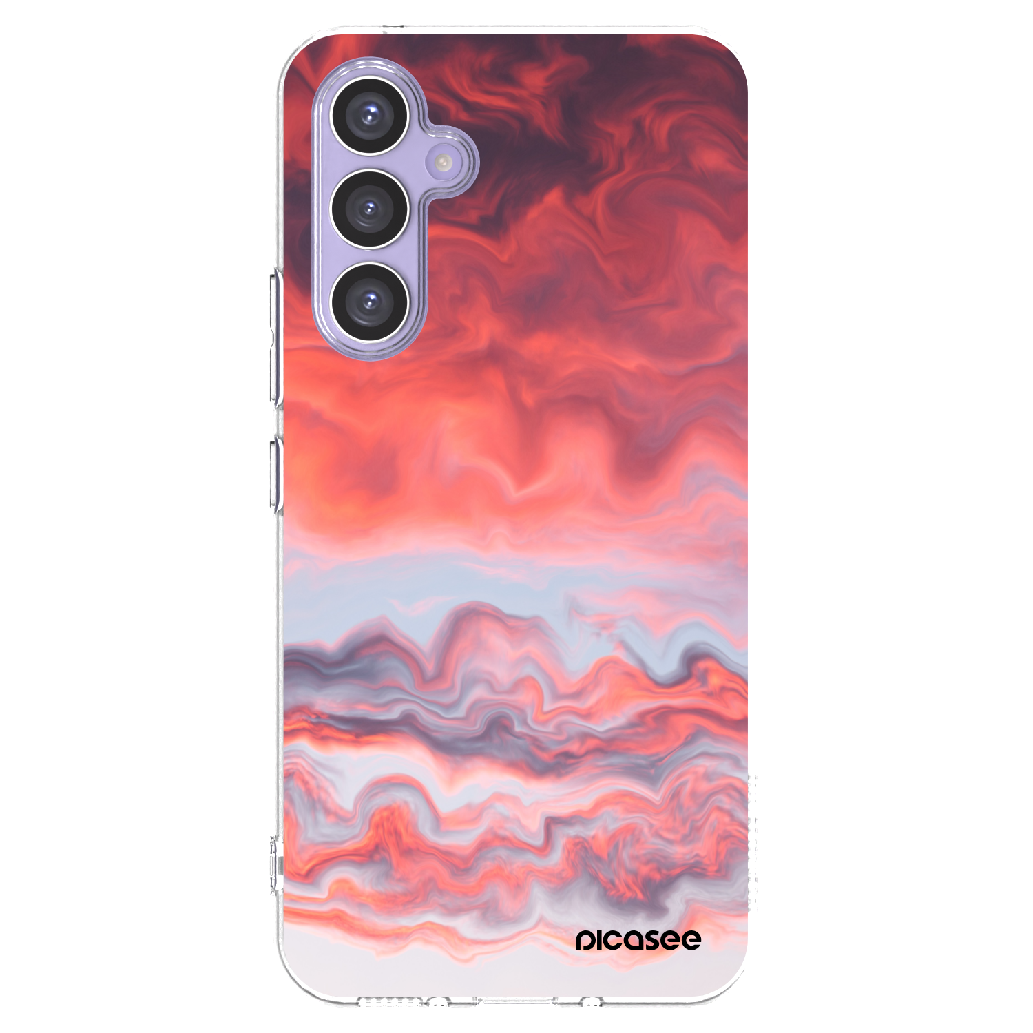 Picasee silikonový průhledný obal pro Samsung Galaxy A54 5G A546B - Sunset
