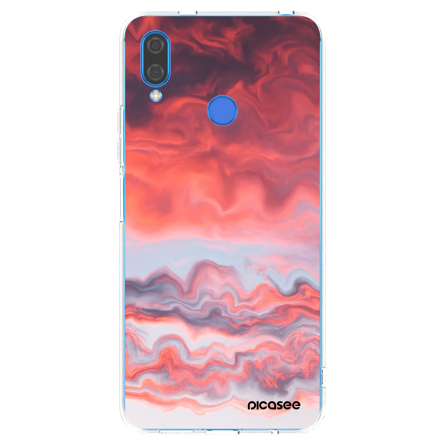 Picasee silikonový průhledný obal pro Huawei Nova 3i - Sunset