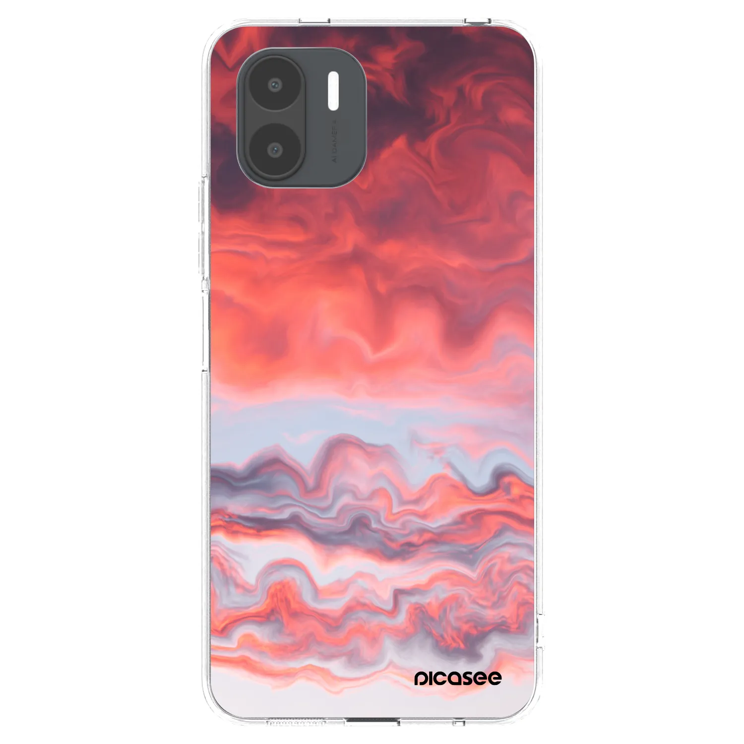 Picasee silikonový průhledný obal pro Xiaomi Redmi A2 - Sunset
