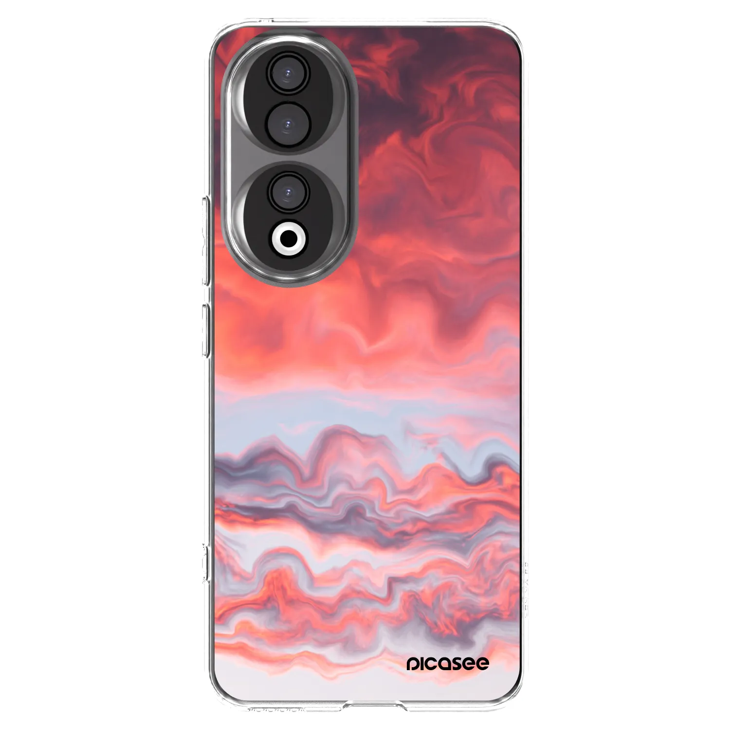 Picasee silikonový průhledný obal pro Honor 90 5G - Sunset