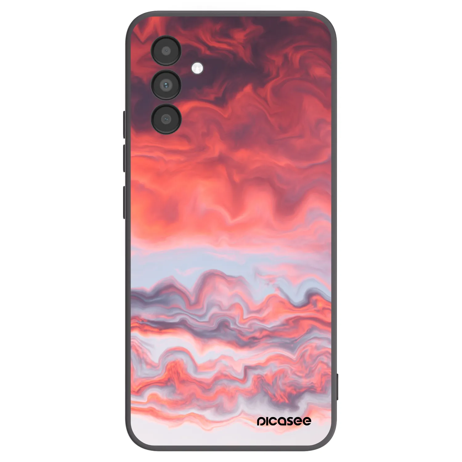 Picasee silikonový černý obal pro Samsung Galaxy A04s A047F - Sunset