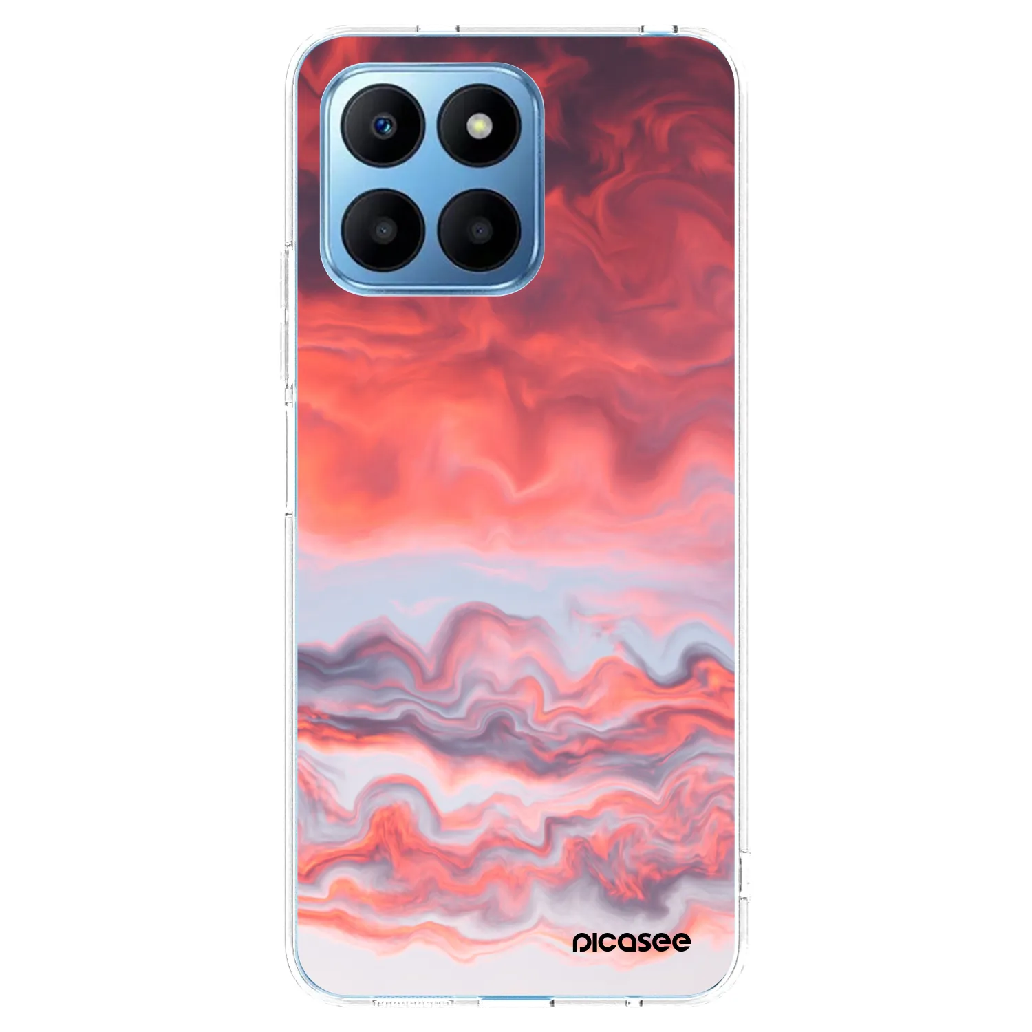 Picasee silikonový průhledný obal pro Honor 70 Lite - Sunset