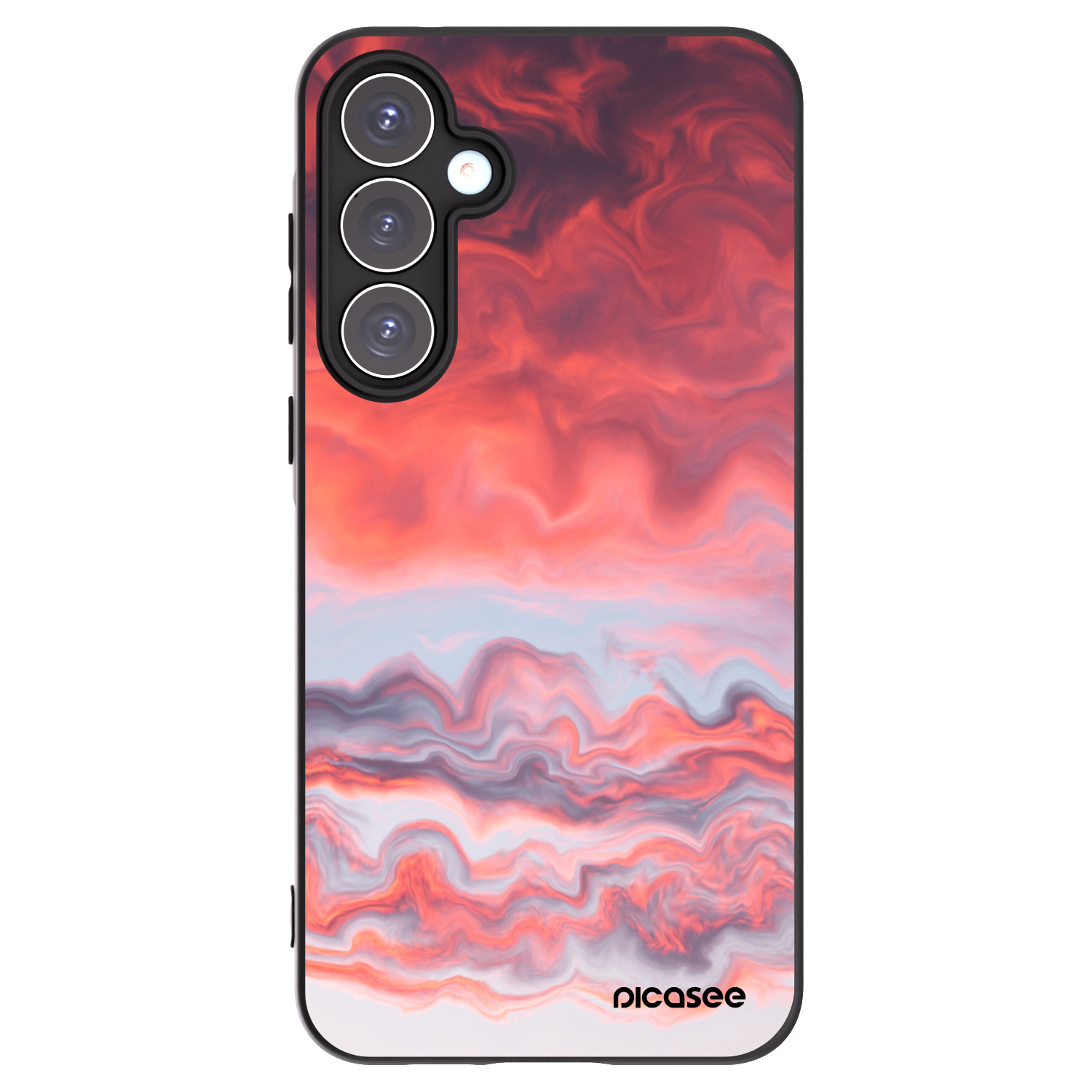 Picasee silikonový černý obal pro Samsung Galaxy A55 5G A556B - Sunset