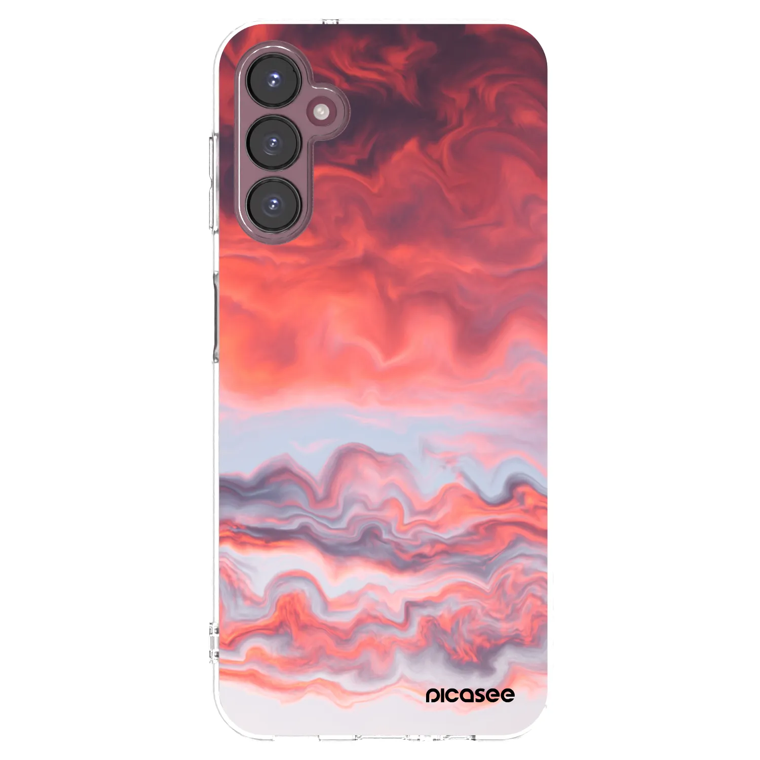 Picasee silikonový průhledný obal pro Samsung Galaxy A05s A057G - Sunset