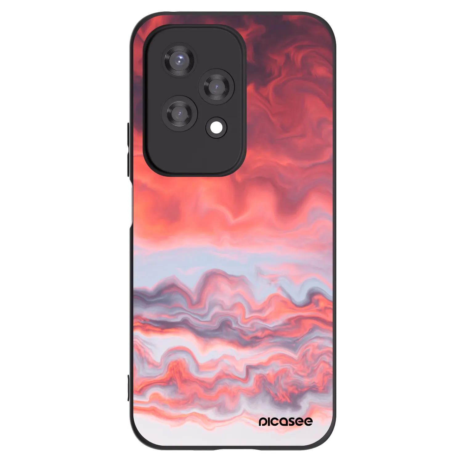 Picasee silikonový černý obal pro Honor 200 Lite - Sunset