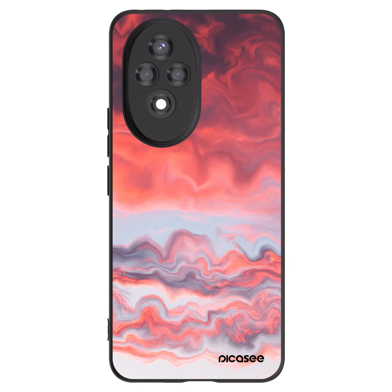 Picasee silikonový černý obal pro Honor 200 5G - Sunset