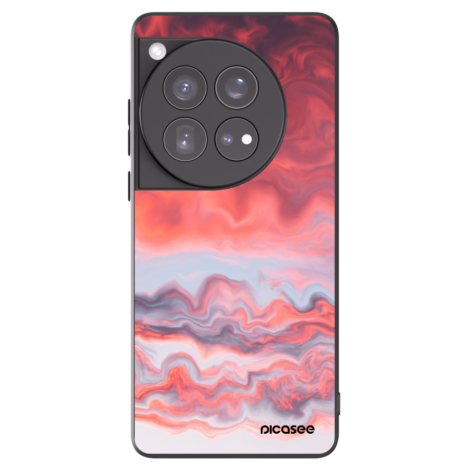Picasee silikonový černý obal pro OnePlus 12 5G - Sunset