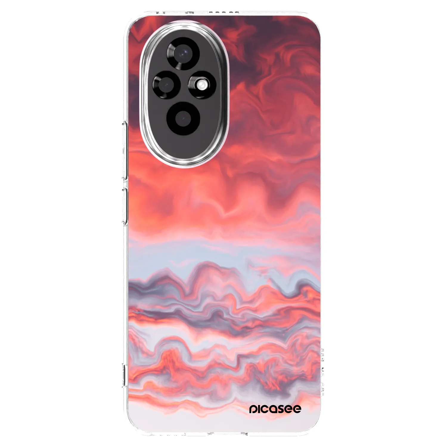 Picasee silikonový průhledný obal pro Honor 200 Pro 5G - Sunset