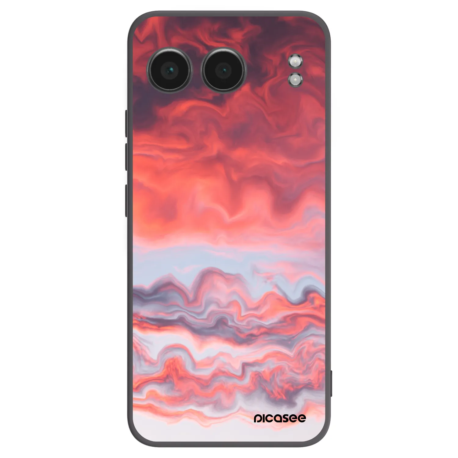 Picasee silikonový černý obal pro OnePlus Nord 4 - Sunset
