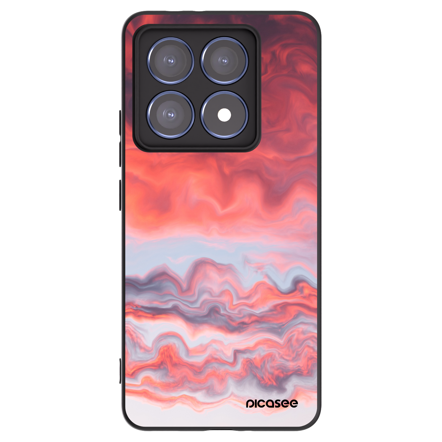 Picasee silikonový černý obal pro Xiaomi 14T Pro - Sunset