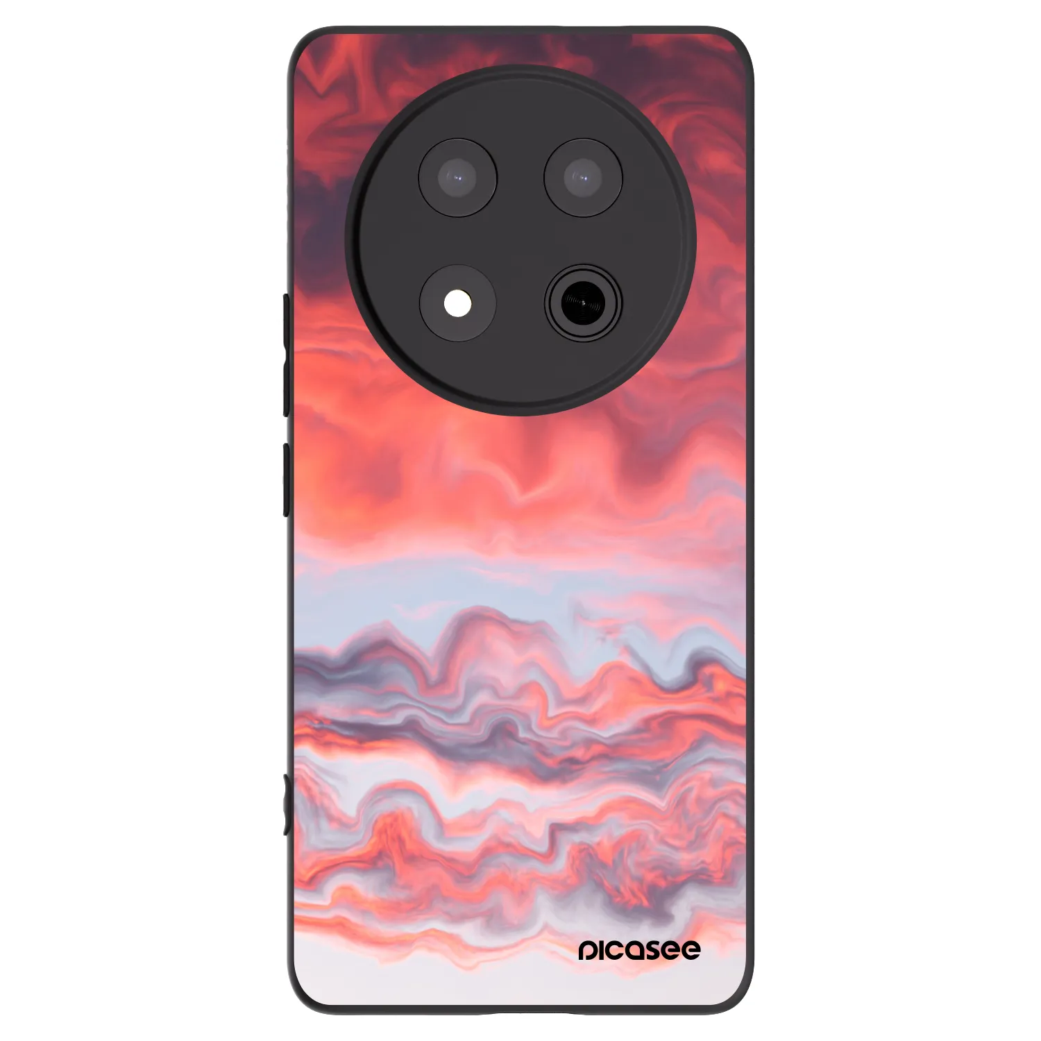 Picasee silikonový černý obal pro Honor Magic7 Lite 5G - Sunset