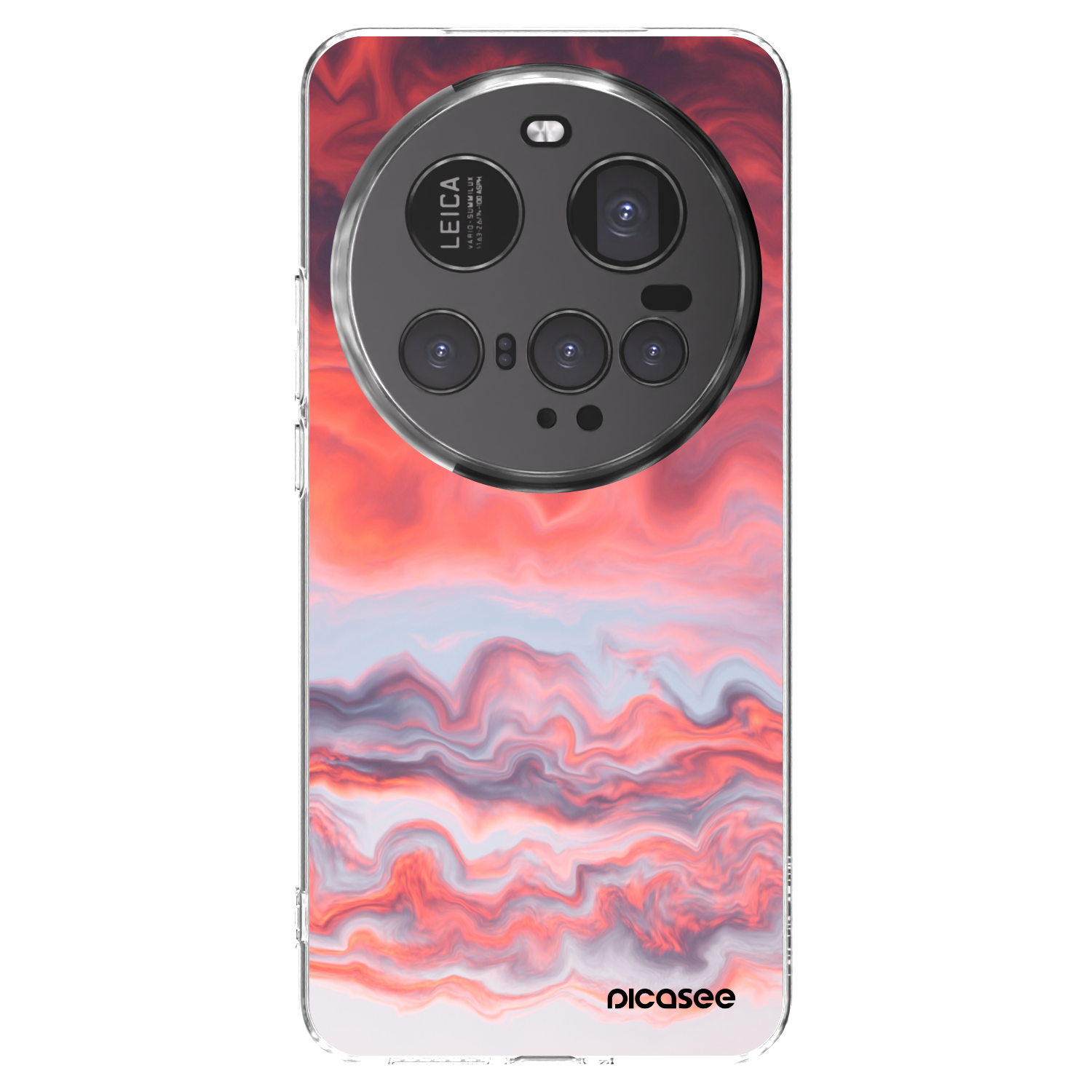 Picasee silikonový průhledný obal pro Xiaomi 15 Ultra - Sunset