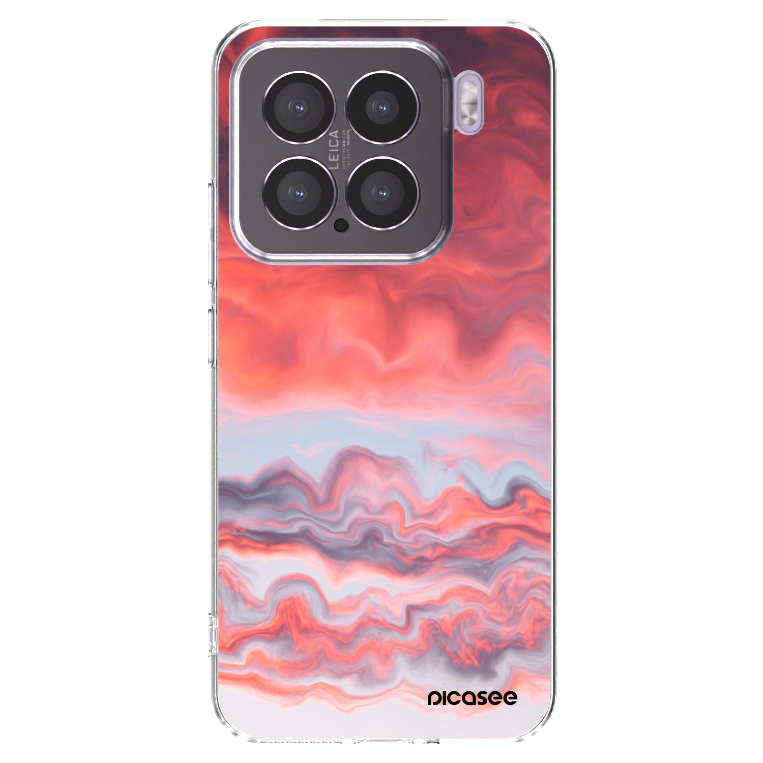 Picasee silikonový průhledný obal pro Xiaomi 15 - Sunset