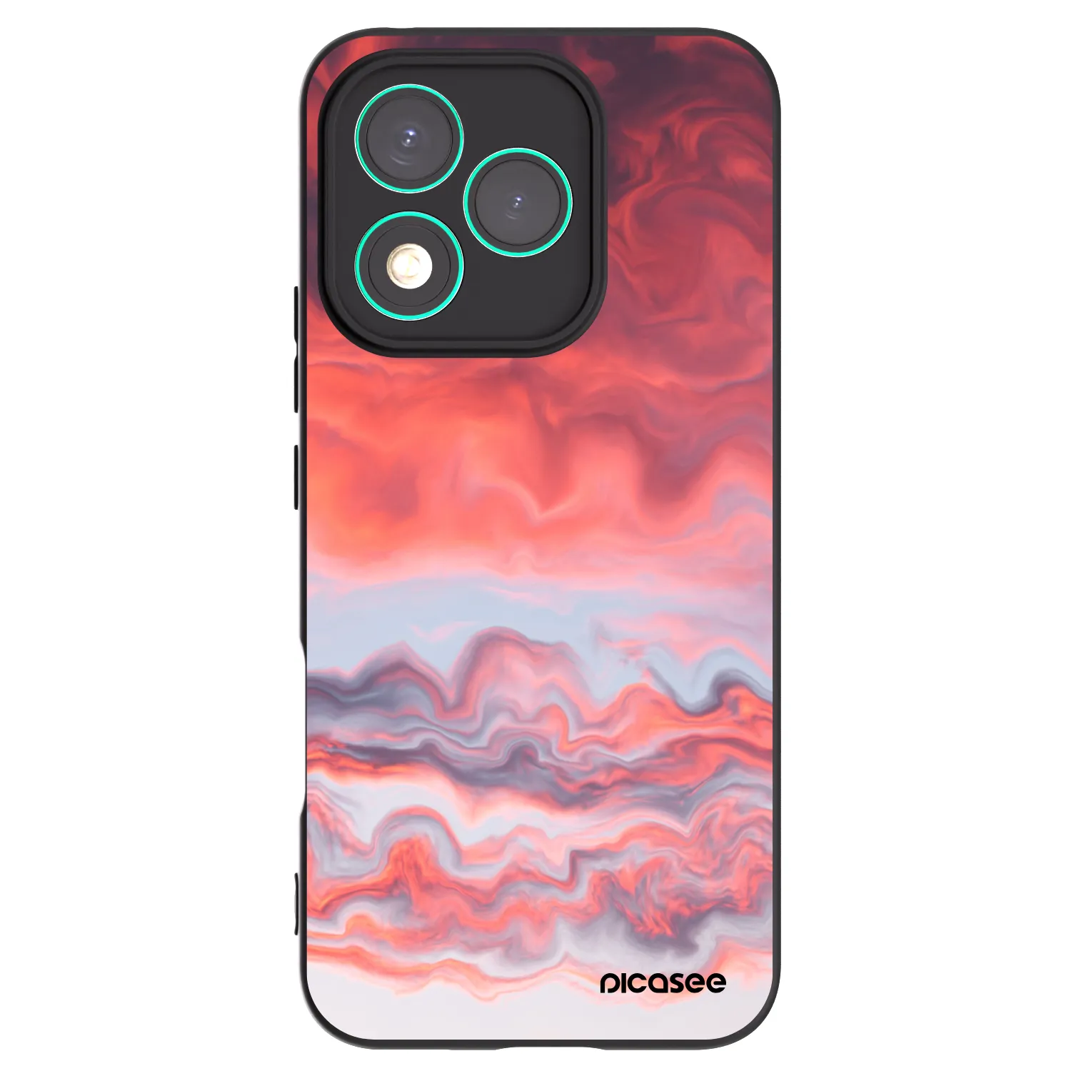 Picasee silikonový černý obal pro Honor 400 Lite 5G - Sunset