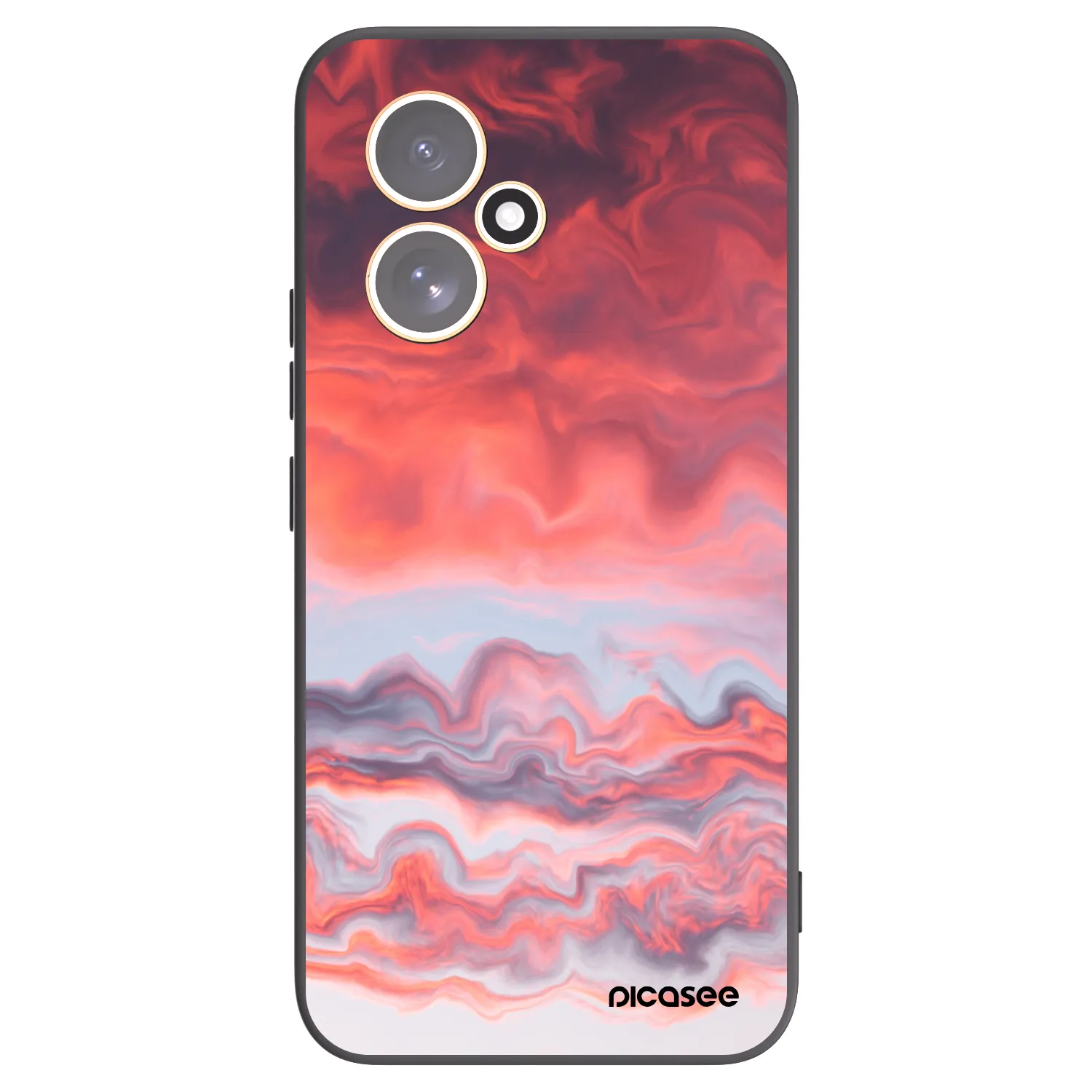 Picasee silikonový černý obal pro Honor 400 5G - Sunset