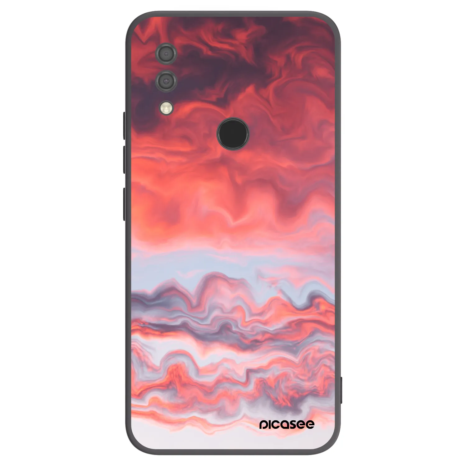 Picasee silikonový černý obal pro Xiaomi Redmi 7 - Sunset