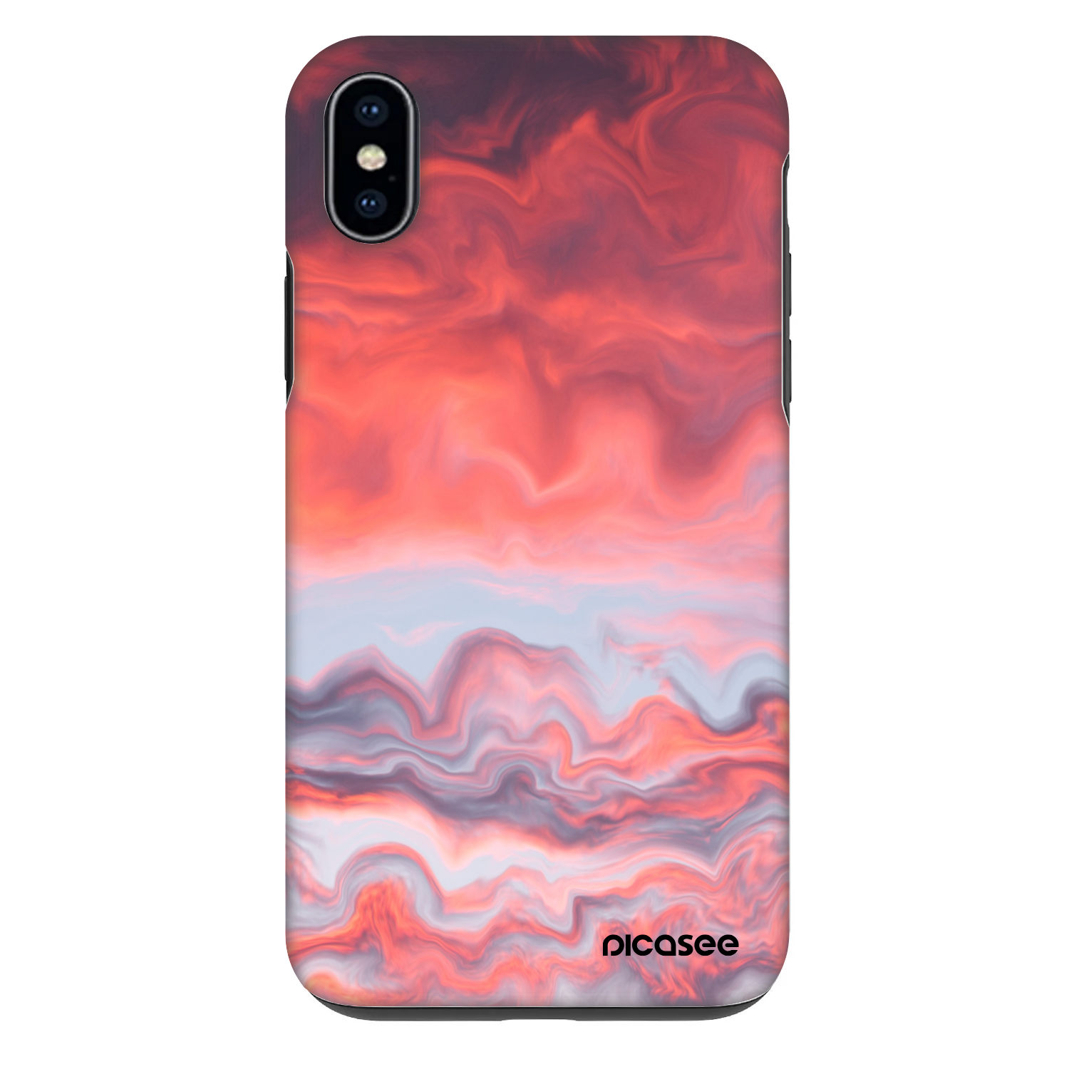 Picasee Fashion Case pro Apple iPhone XS Max - Sunset