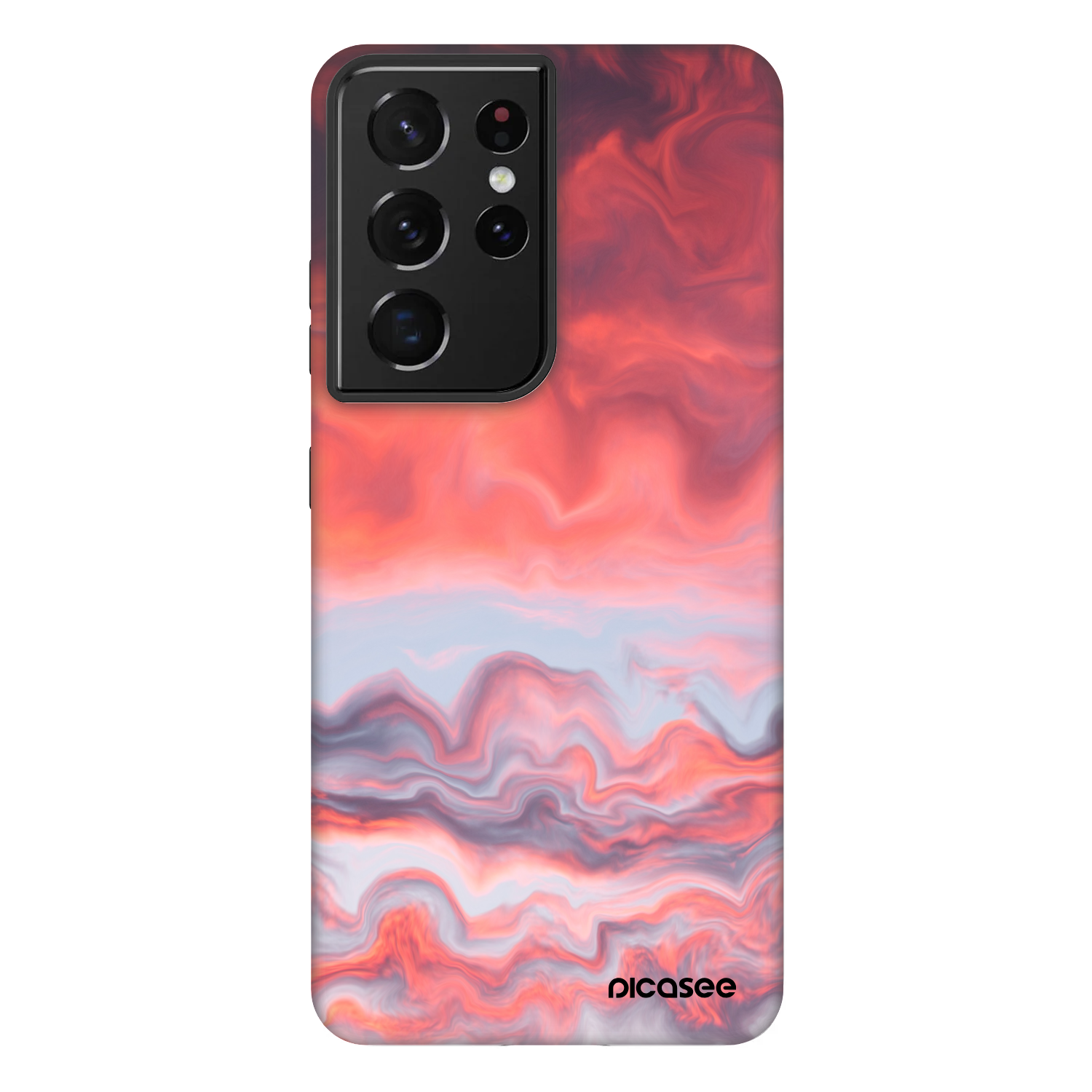 Picasee Fashion Case pro Samsung Galaxy S21 Ultra 5G G998B - Sunset
