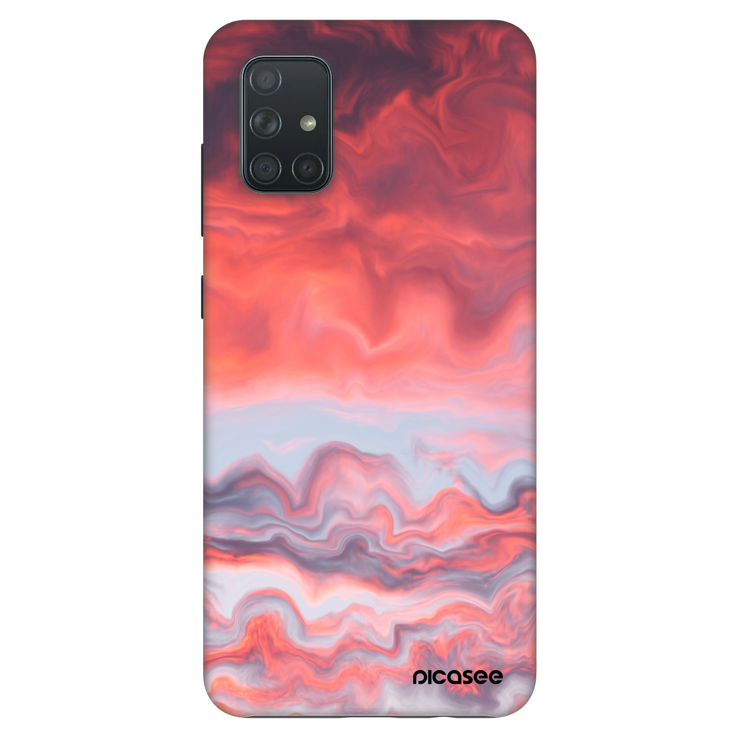 Picasee Fashion Case pro Samsung Galaxy A71 A715F - Sunset