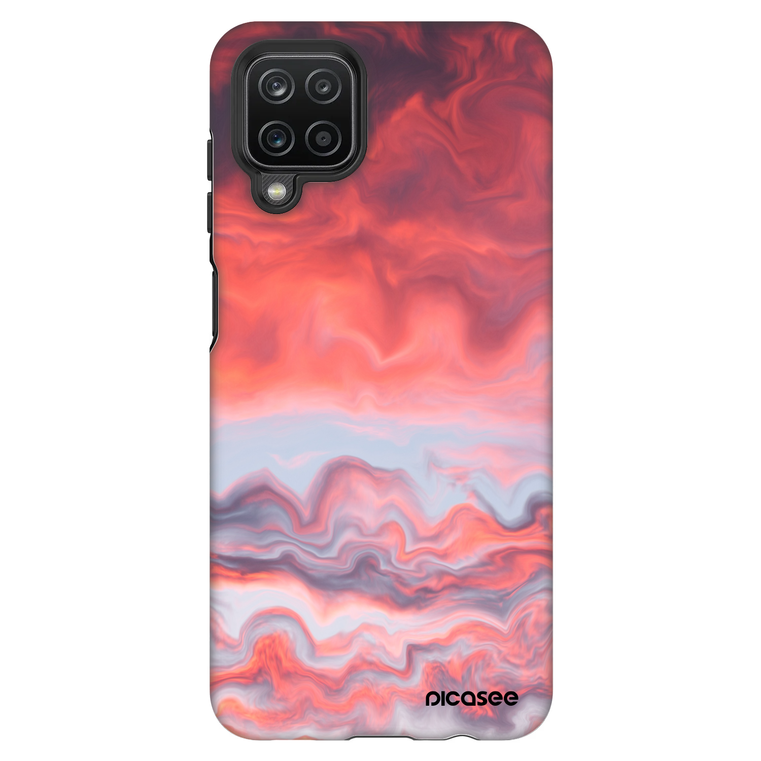 Picasee Fashion Case pro Samsung Galaxy A12 A125F - Sunset