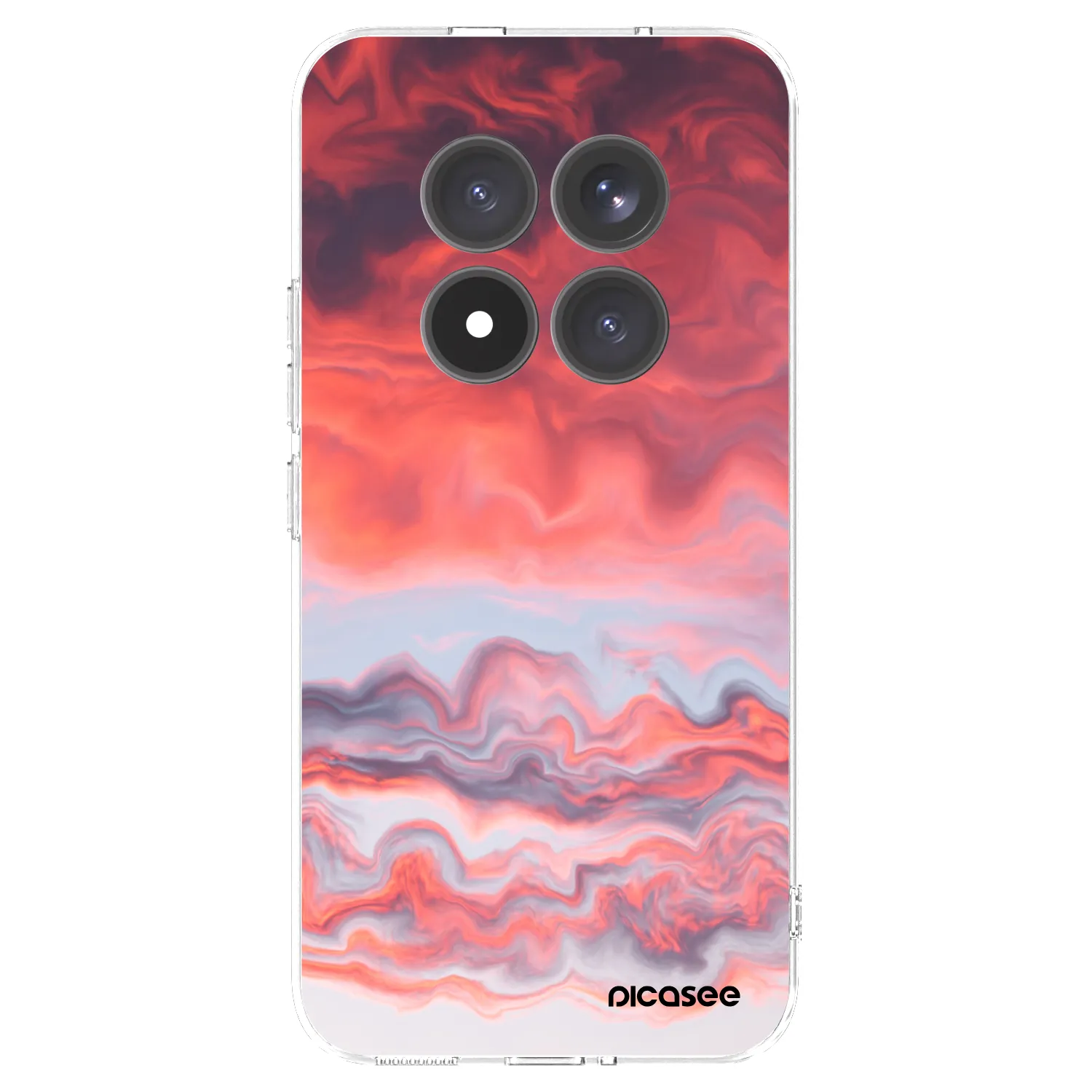 Picasee silikonový průhledný obal pro Xiaomi Redmi Note 15 Pro+ - Sunset