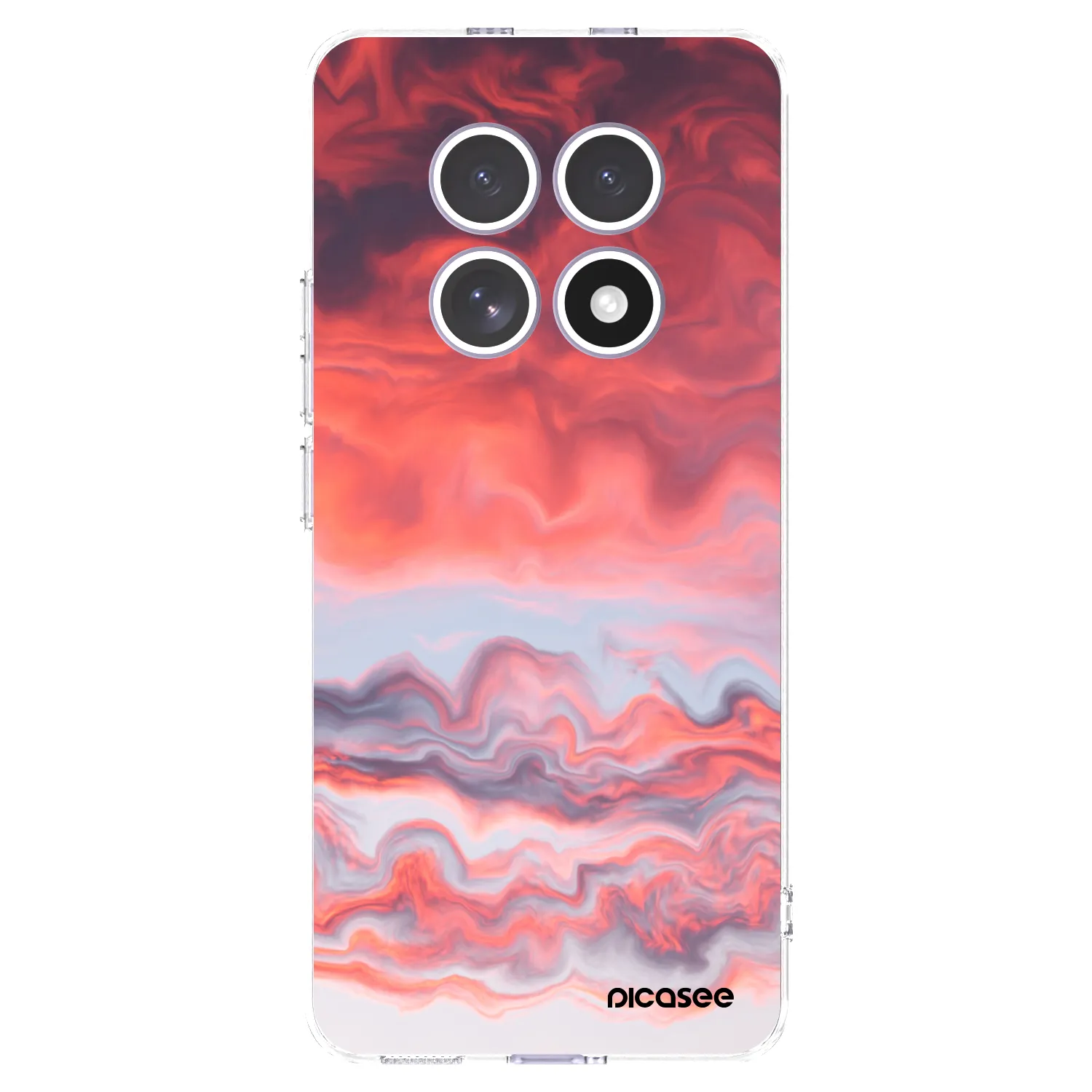Picasee silikonový průhledný obal pro Xiaomi Redmi Note 15 - Sunset