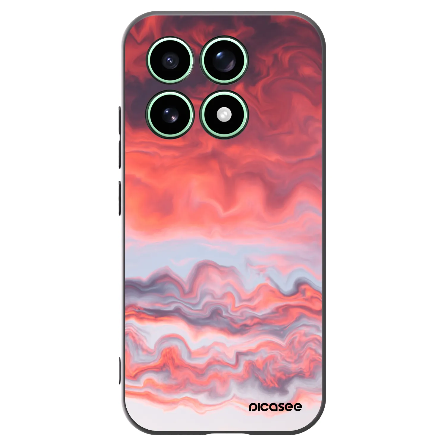 Picasee silikonový černý obal pro Xiaomi 17 - Sunset