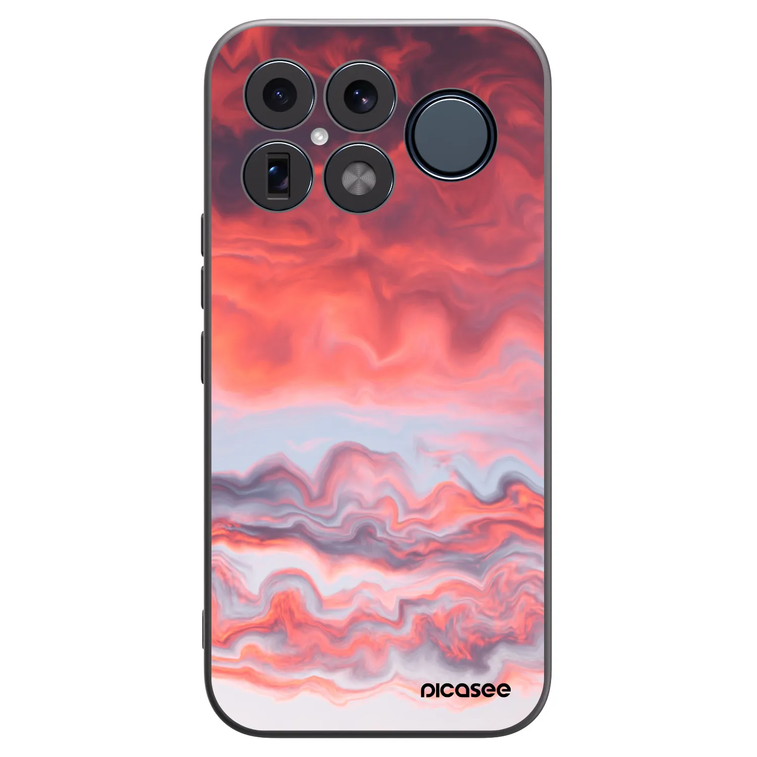 Picasee silikonový černý obal pro Xiaomi Poco F8 Ultra - Sunset