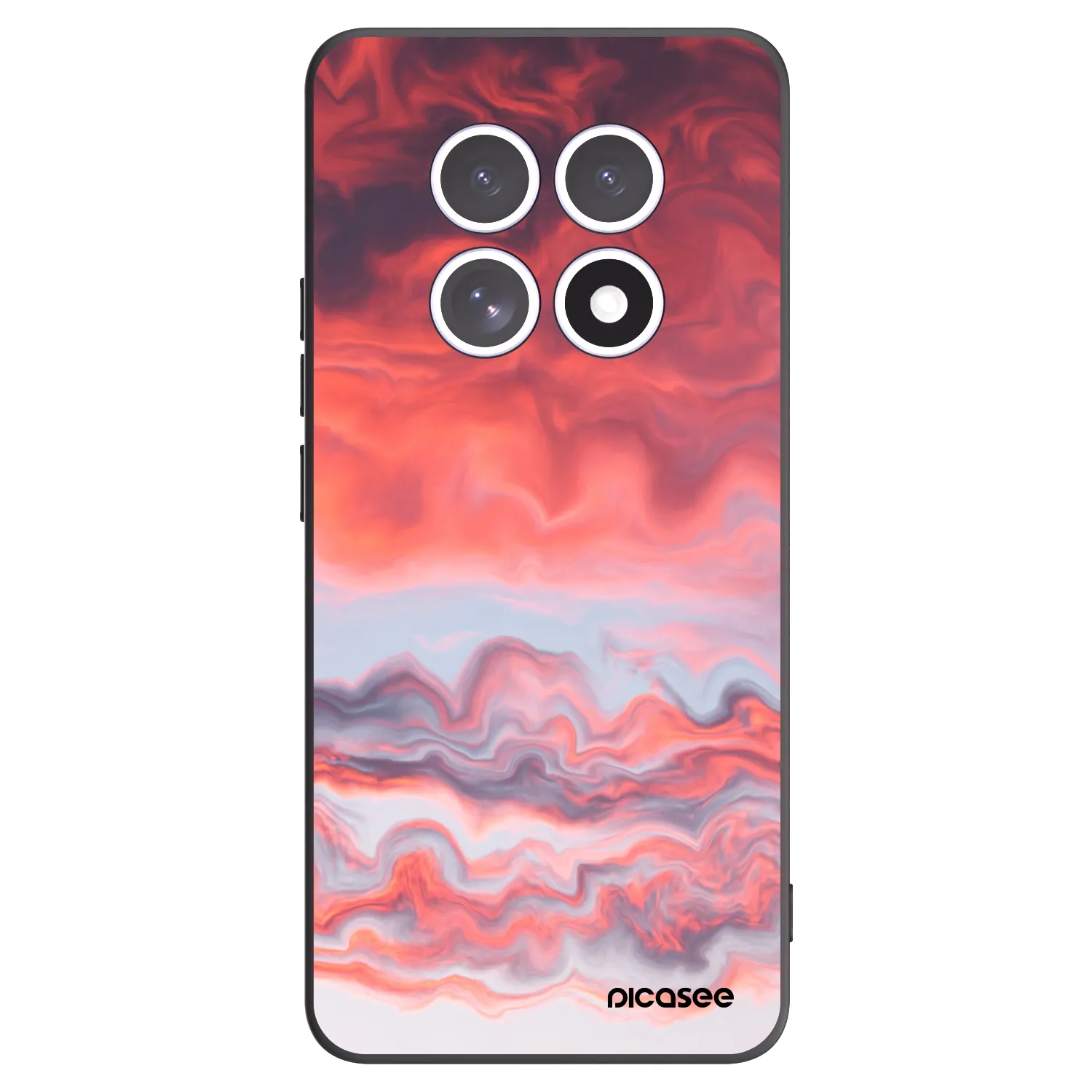 Picasee silikonový černý obal pro Xiaomi Redmi Note 15 5G - Sunset