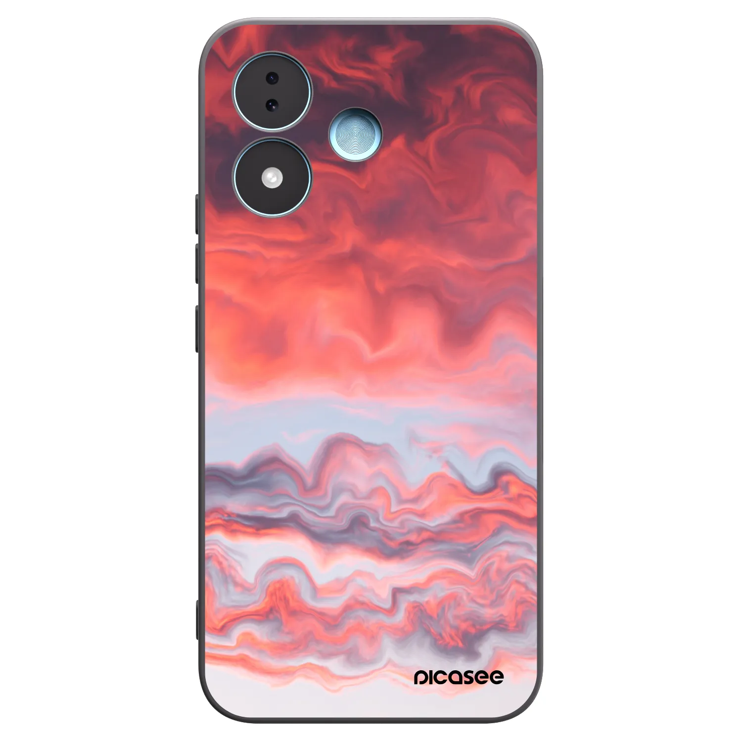 Picasee silikonový černý obal pro Xiaomi Redmi Note 17 5G - Sunset