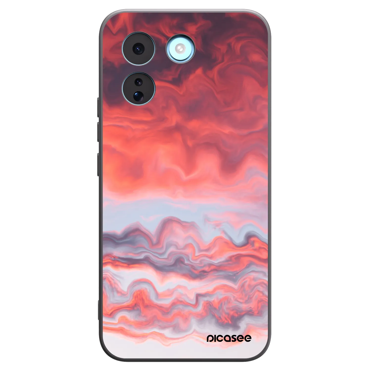 Picasee silikonový černý obal pro Xiaomi Redmi Note 17 Pro MAX 5G - Sunset