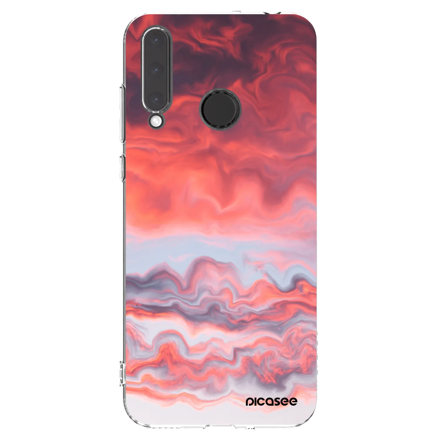 Picasee silikonový průhledný obal pro Honor 20 Lite - Sunset