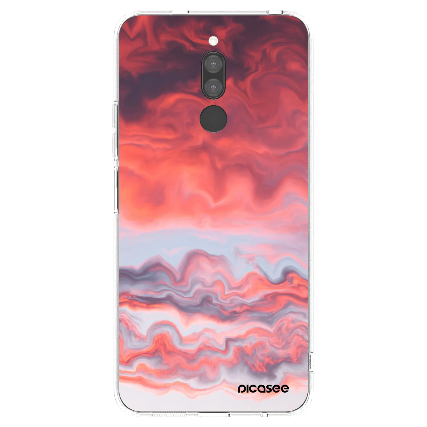 Picasee silikonový průhledný obal pro Xiaomi Redmi 8 - Sunset