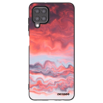 Picasee silikonový černý obal pro Samsung Galaxy A12 A125F - Sunset