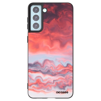 Picasee silikonový černý obal pro Samsung Galaxy S21+ 5G G996F - Sunset