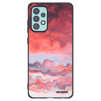 Picasee silikonový černý obal pro Samsung Galaxy A72 A725F - Sunset