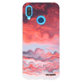 Picasee silikonový průhledný obal pro Huawei P20 Lite - Sunset