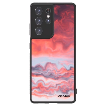 Picasee ULTIMATE CASE pro Samsung Galaxy S21 Ultra 5G G998B - Sunset
