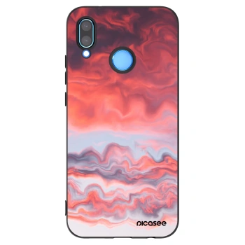 Picasee silikonový černý obal pro Huawei P20 Lite - Sunset