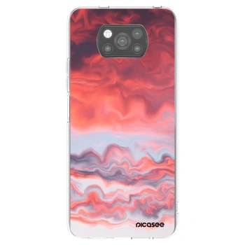 Picasee silikonový černý obal pro Xiaomi Poco X3 Pro - Sunset