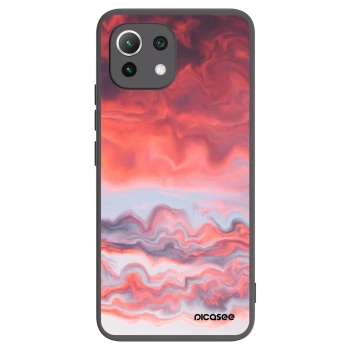 Picasee silikonový černý obal pro Xiaomi Mi 11 Lite - Sunset