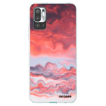 Picasee silikonový průhledný obal pro Xiaomi Redmi Note 10 5G - Sunset