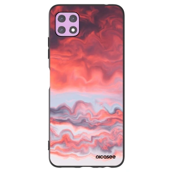 Picasee silikonový černý obal pro Samsung Galaxy A22 A226B 5G - Sunset