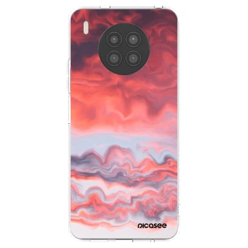 Picasee silikonový průhledný obal pro Huawei Nova 8i - Sunset