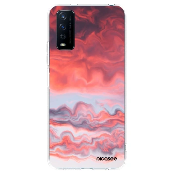 Picasee silikonový průhledný obal pro Vivo Y11s - Sunset