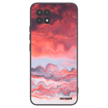 Picasee silikonový černý obal pro Realme 8i - Sunset